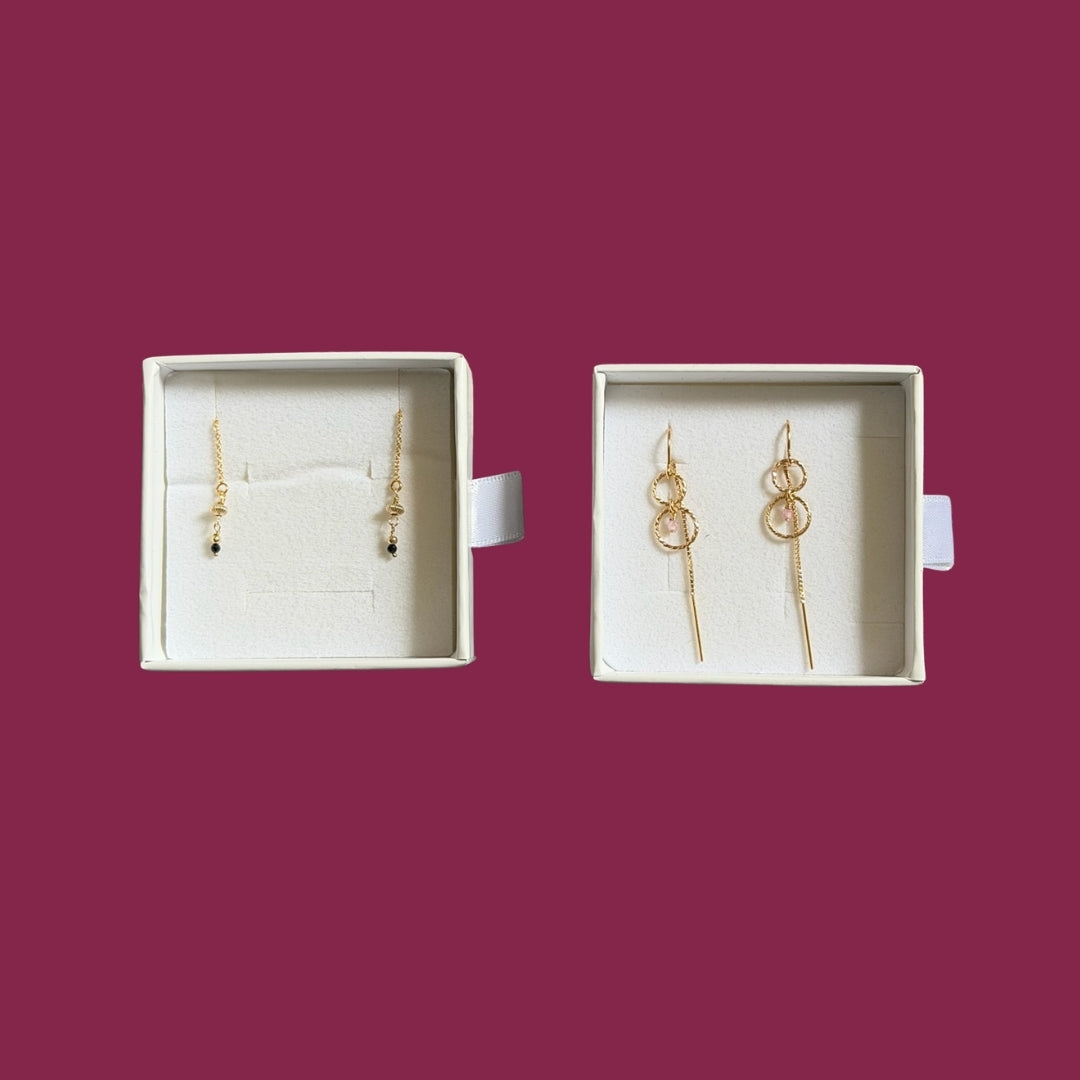 Gold Earring Bundles (2 Pairs)