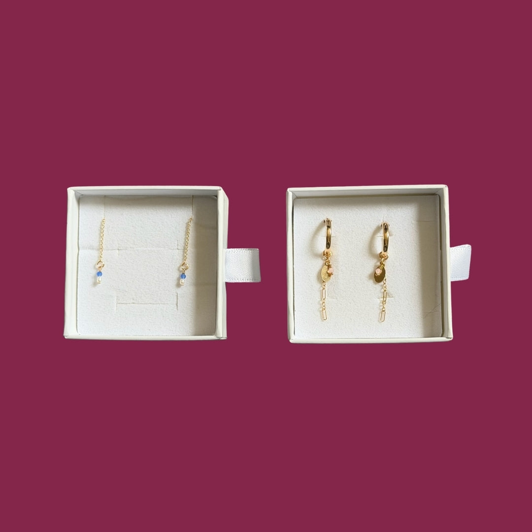 Gold Earring Bundles (2 Pairs)