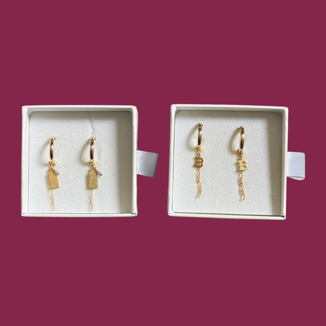 Gold Earring Bundles (2 Pairs)