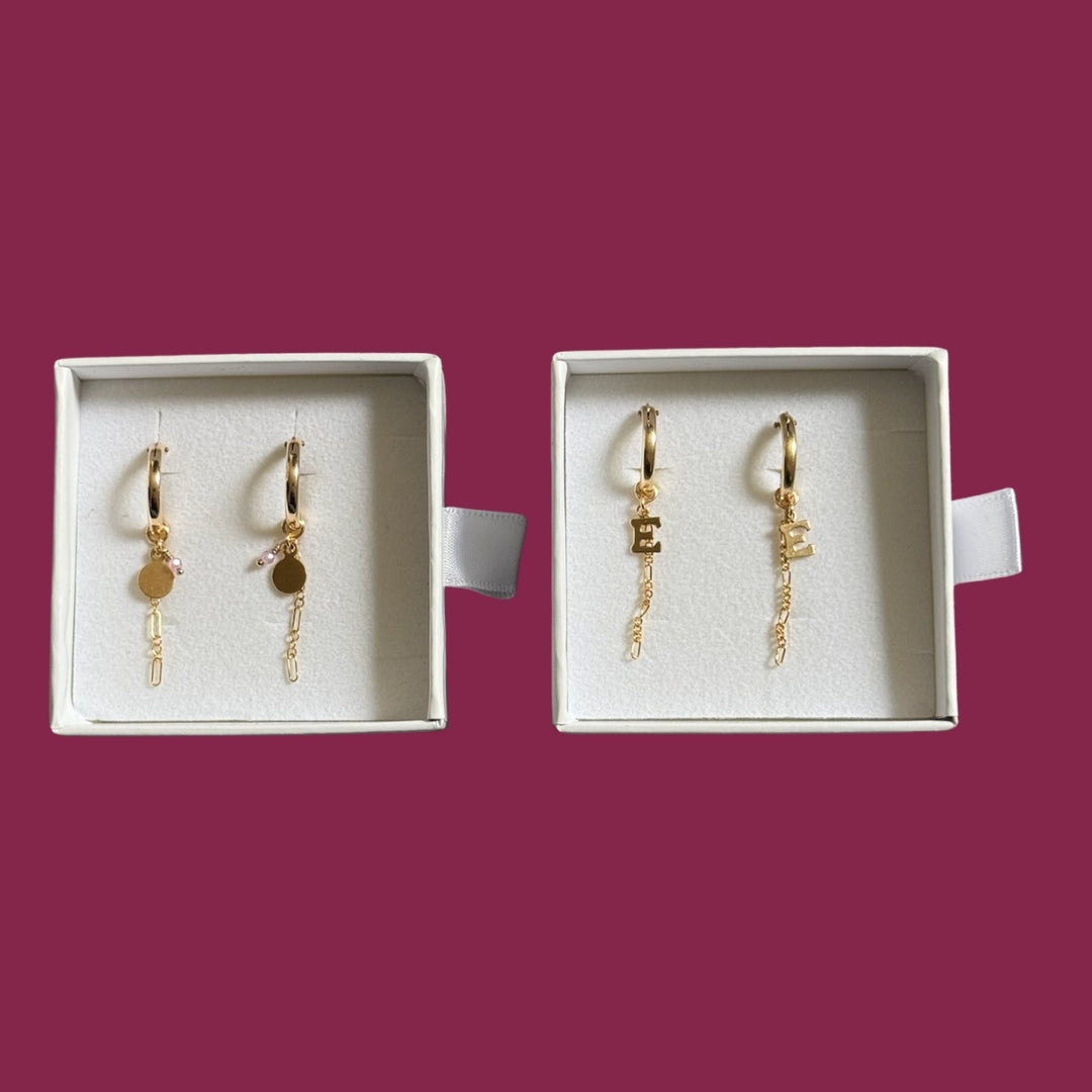 Gold Earring Bundles (2 Pairs)