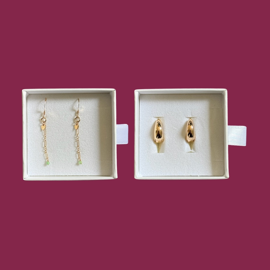 Gold Earring Bundles (2 Pairs)