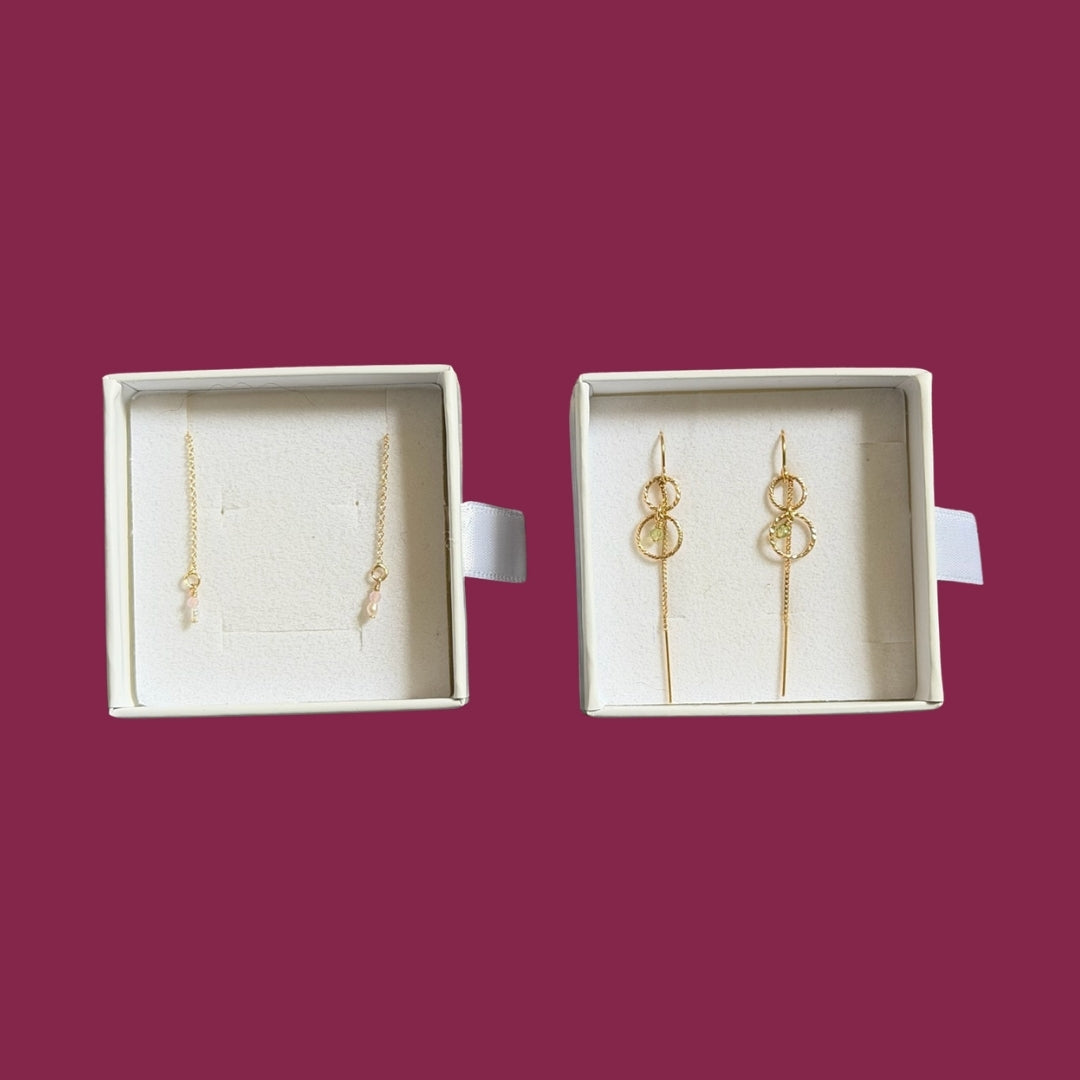 Gold Earring Bundles (2 Pairs)