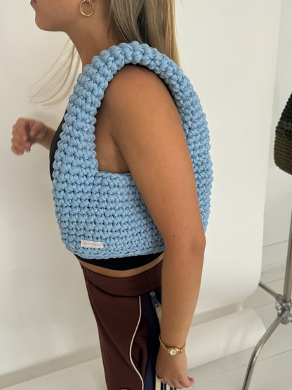 Light Blue Shoulder Bag