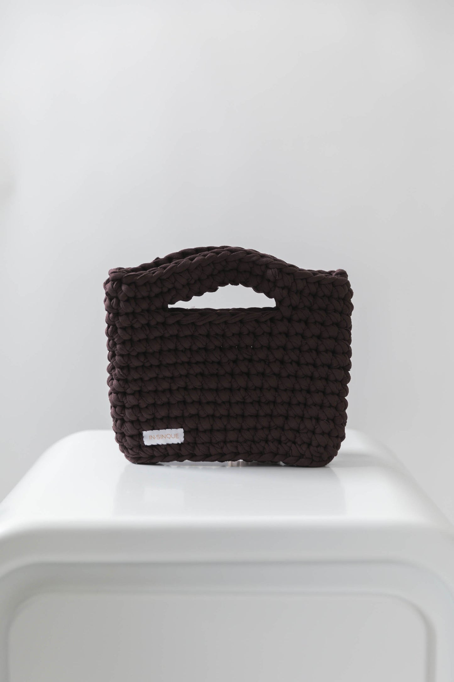 Margot Mini Clutch in Brown