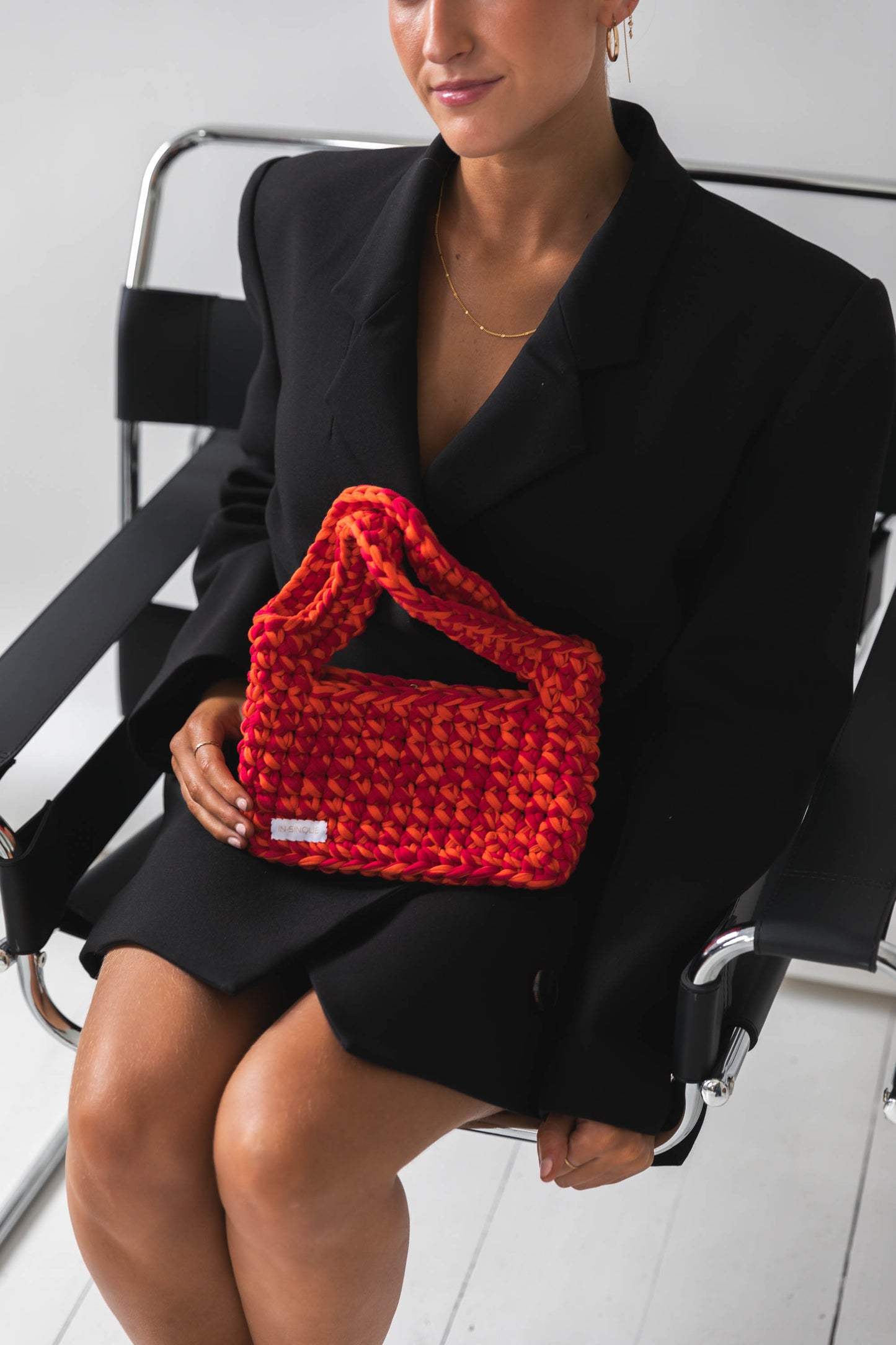 Arc Vacay Bag in Red/Orange