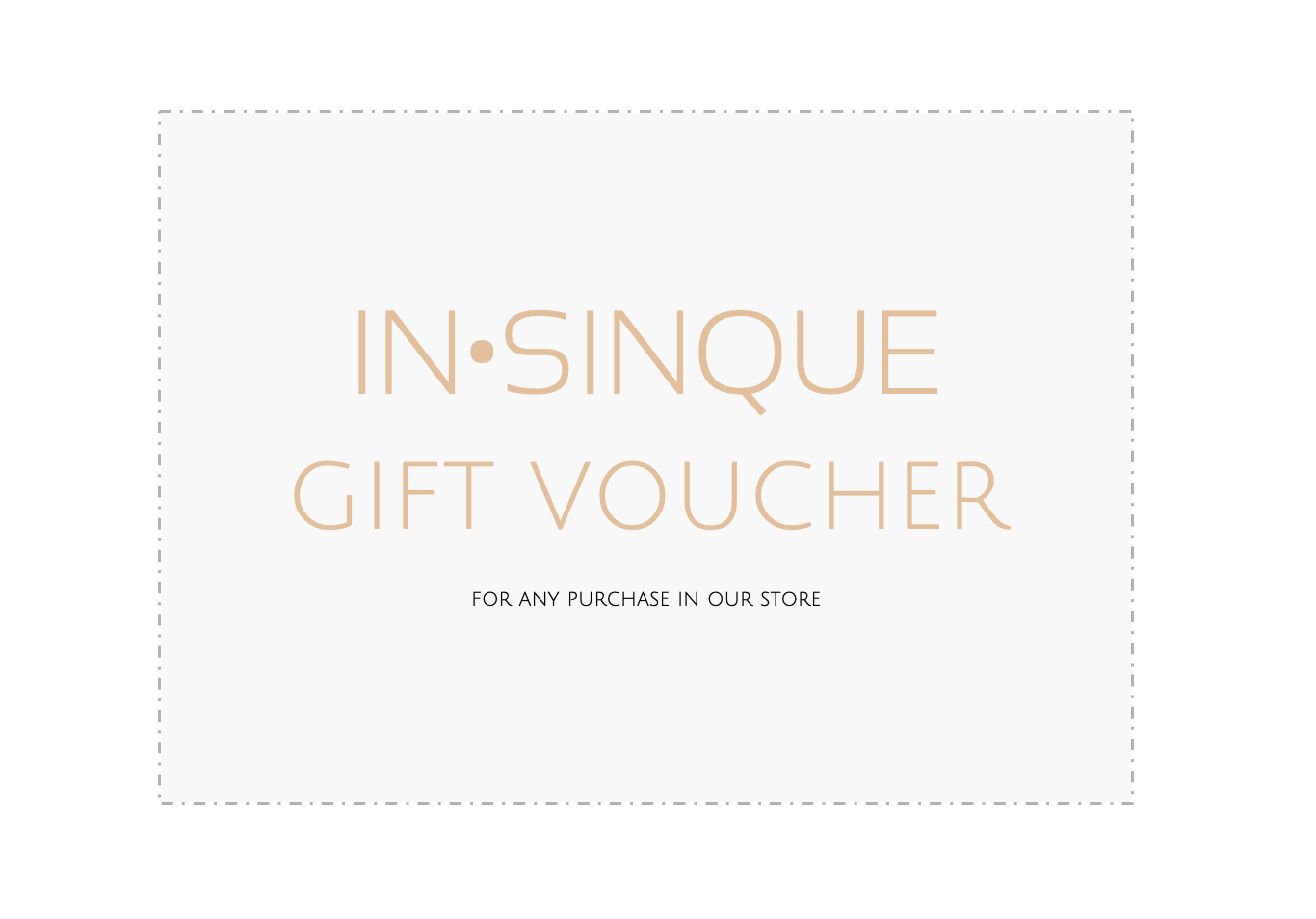 Insinque Gift Voucher